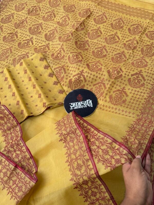 Jamdani Saree Cotton Sandal